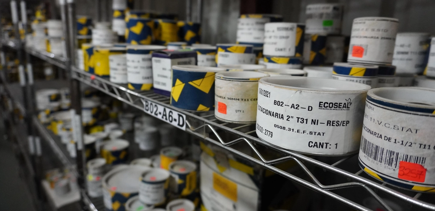 Inventario técnico de sellos mecánicos ECOSEAL